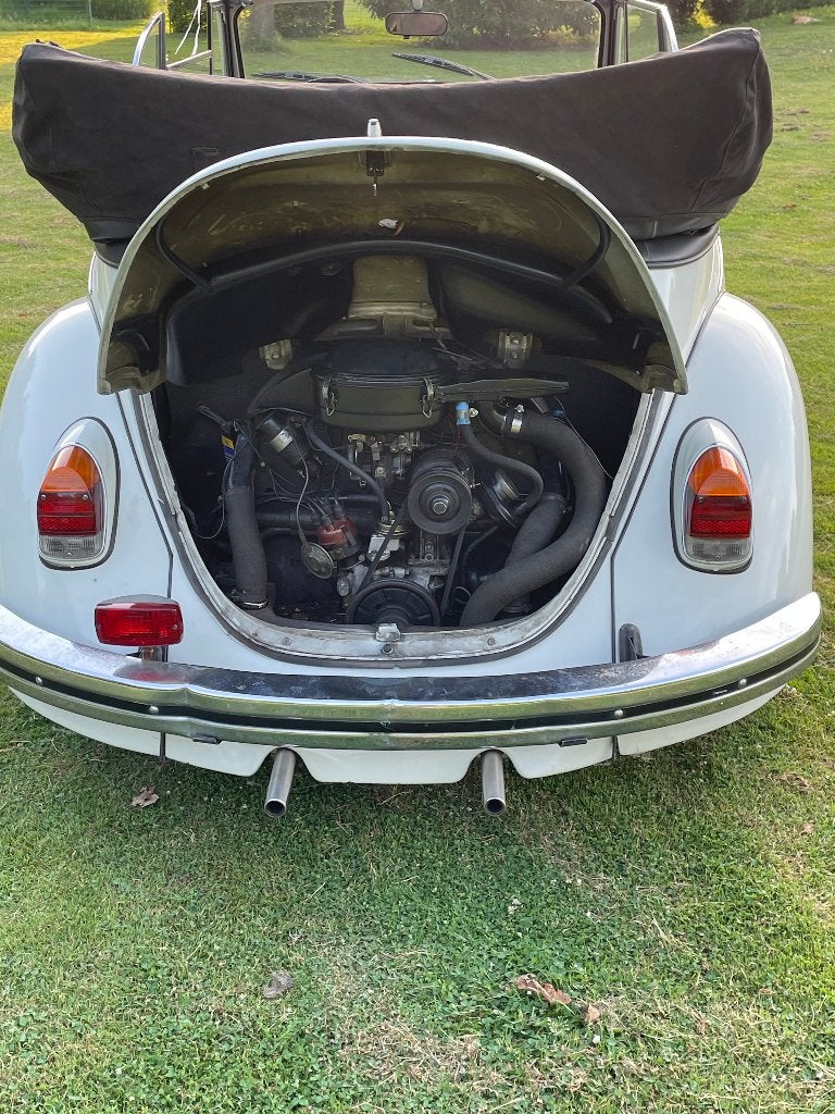 Oldtimer VW kever cabrio 1300 van 1969, foto 6