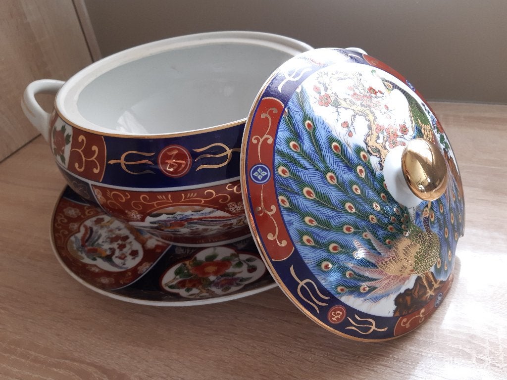 Grote bowl in chinees porcelein, Ophalen of Verzenden