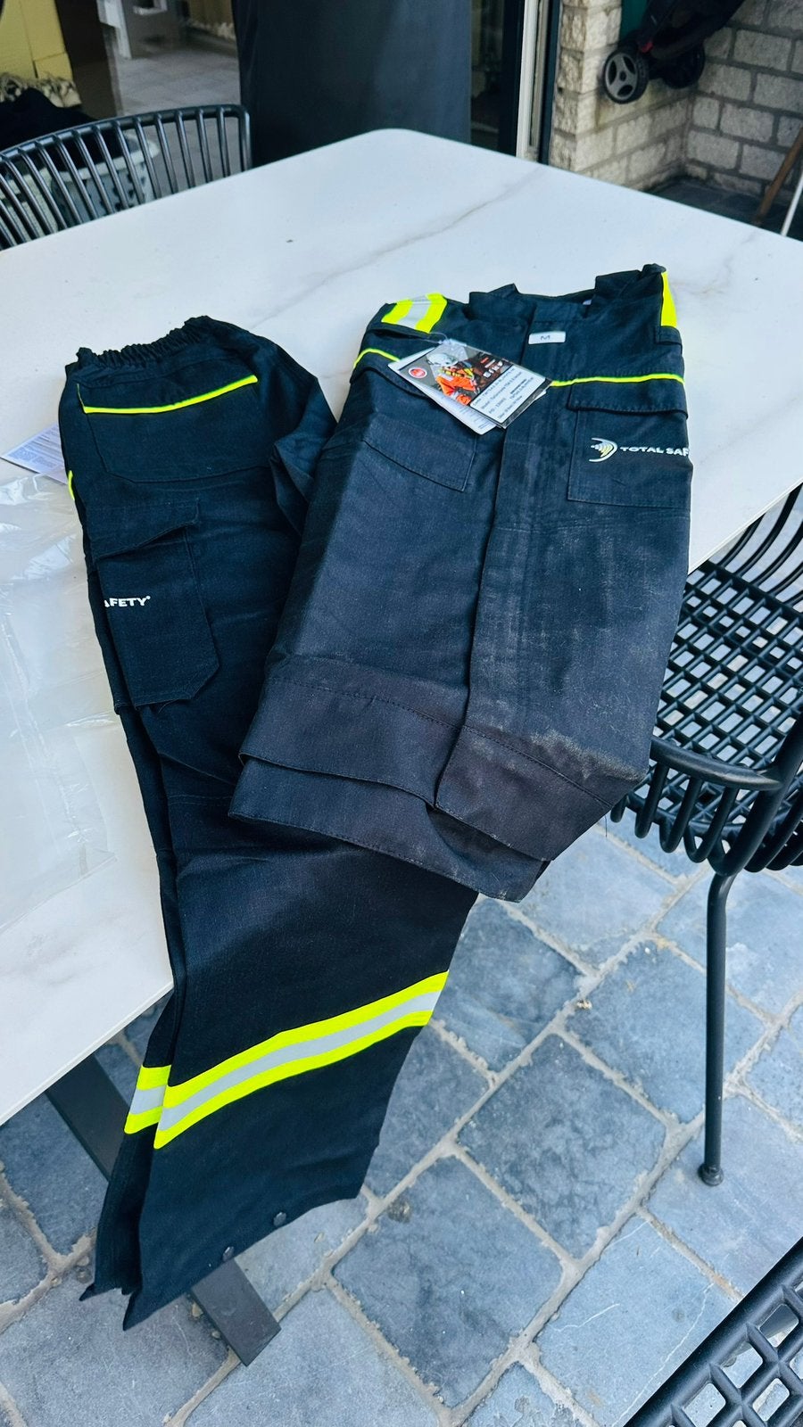 Vlamwerende broek & vest, Tuin en Terras, Ophalen, Nieuw, Heren