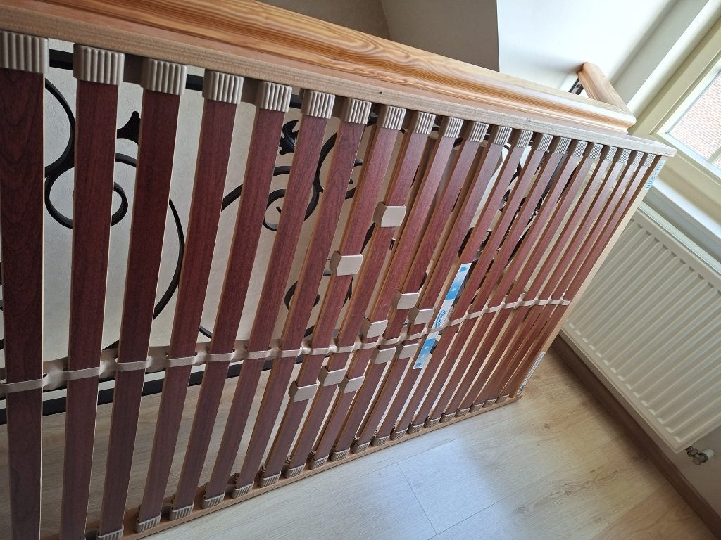 lattenbodem 1 persoons, Ophalen, 90 cm, Eenpersoons, Zo goed als nieuw