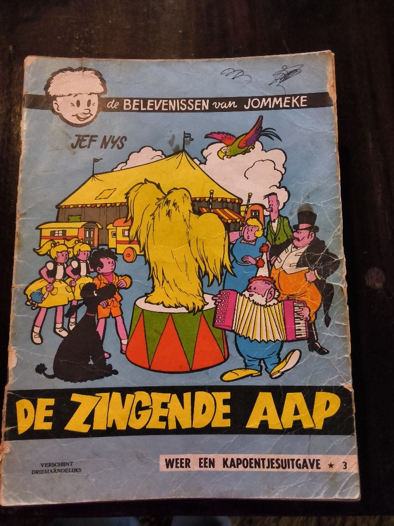 Lot van 23 oude Jommeke strips – Vintage  / Jeugdsentiment, Boeken, Gelezen, Ophalen of Verzenden, Jef Nijs, Meerdere stripboeken