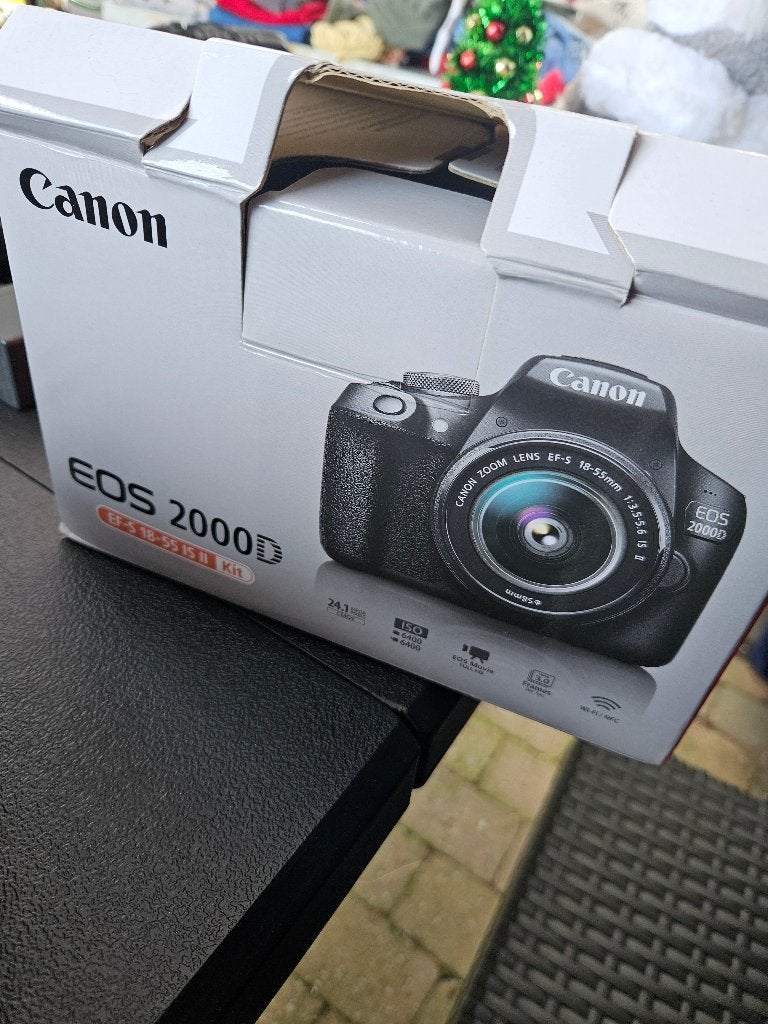 Canon EOS 2000D camera, TV, Hi-fi & Vidéo, Enlèvement, Comme neuf, Reflex miroir, Canon