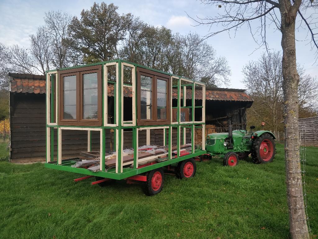 Tiny house project – Tuinhuis (mobiel), Caravans en Kamperen