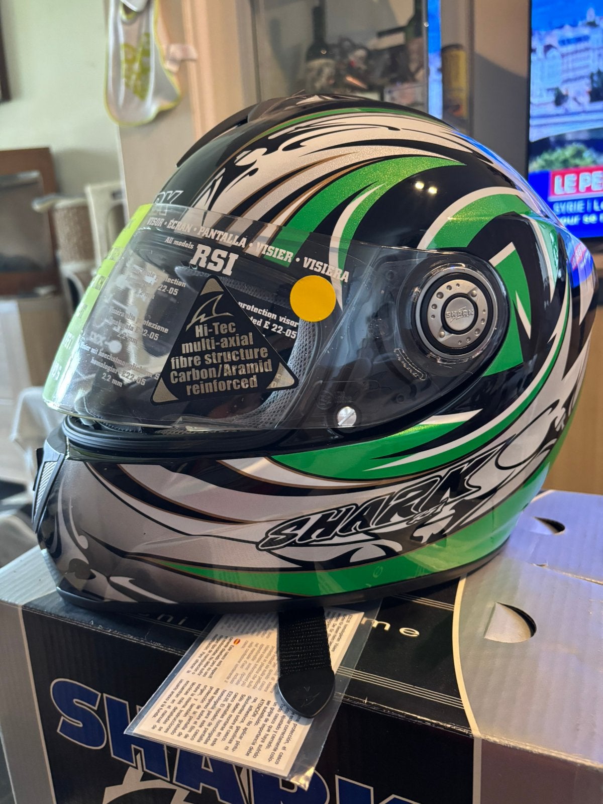 Shark rsi DE PUNIET, Motoren, Kleding | Motorhelmen, Ophalen, XL, Shark