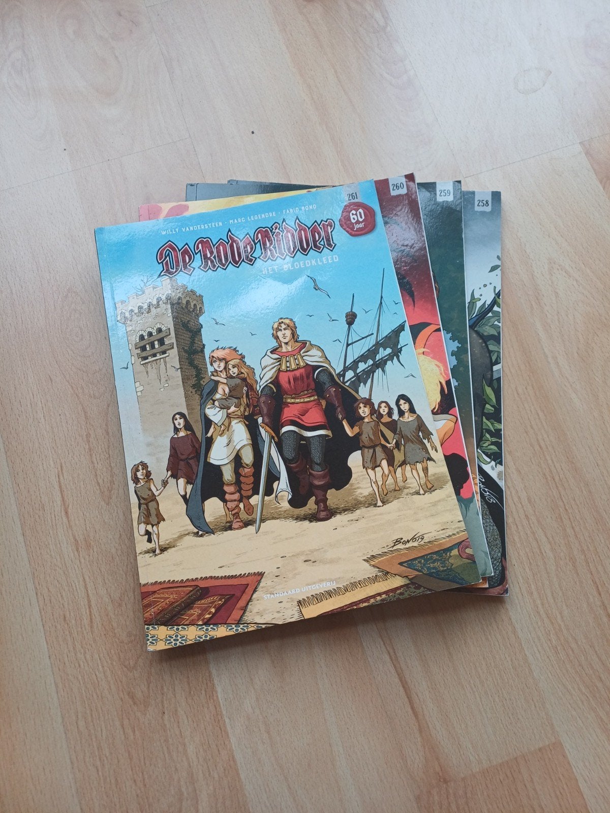 strips De Rode Ridder (258-261), Ophalen, Zo goed als nieuw