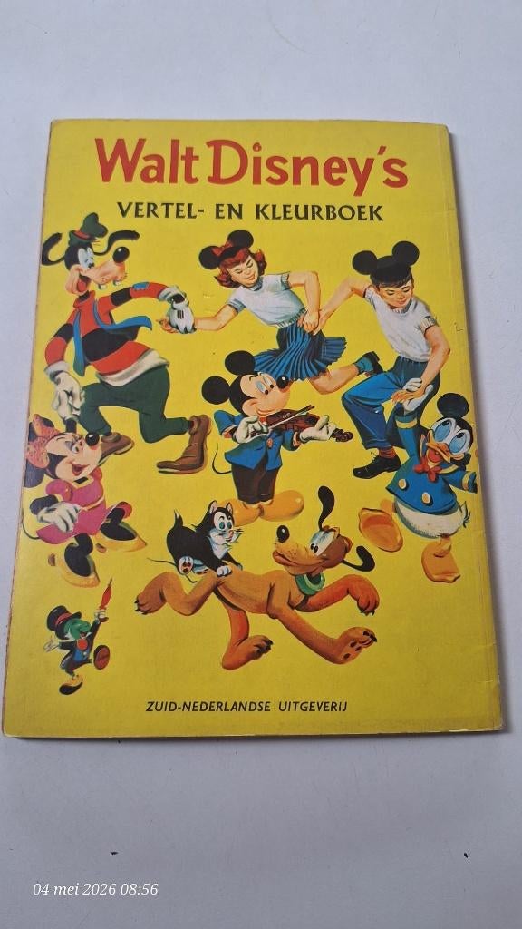 Vintage Walt Disney-Kleurenboekjes, Boeken, Ophalen of Verzenden, Gelezen, Walt Disney, 3 tot 4 jaar