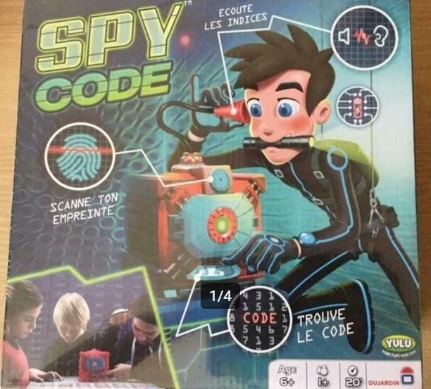 Jeux société Spy code neuf sous blister, Trois ou quatre joueurs, Enlèvement, Neuf, Dujardin
