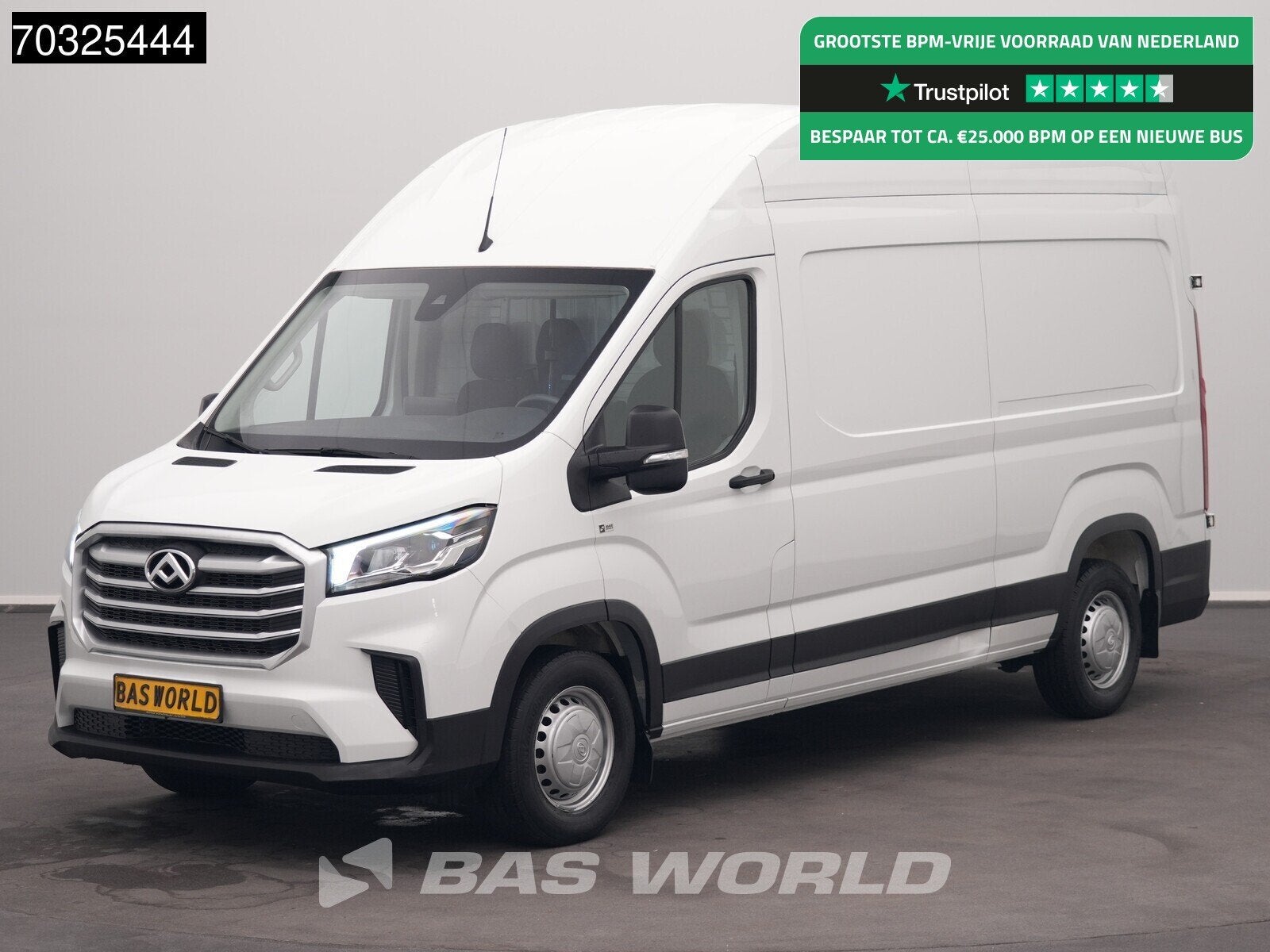 Maxus Deliver 9 Hoog Dak L3H3 LED Airco Cruise Parkeersensor, Achat, Euro 6, Entreprise, 3 places