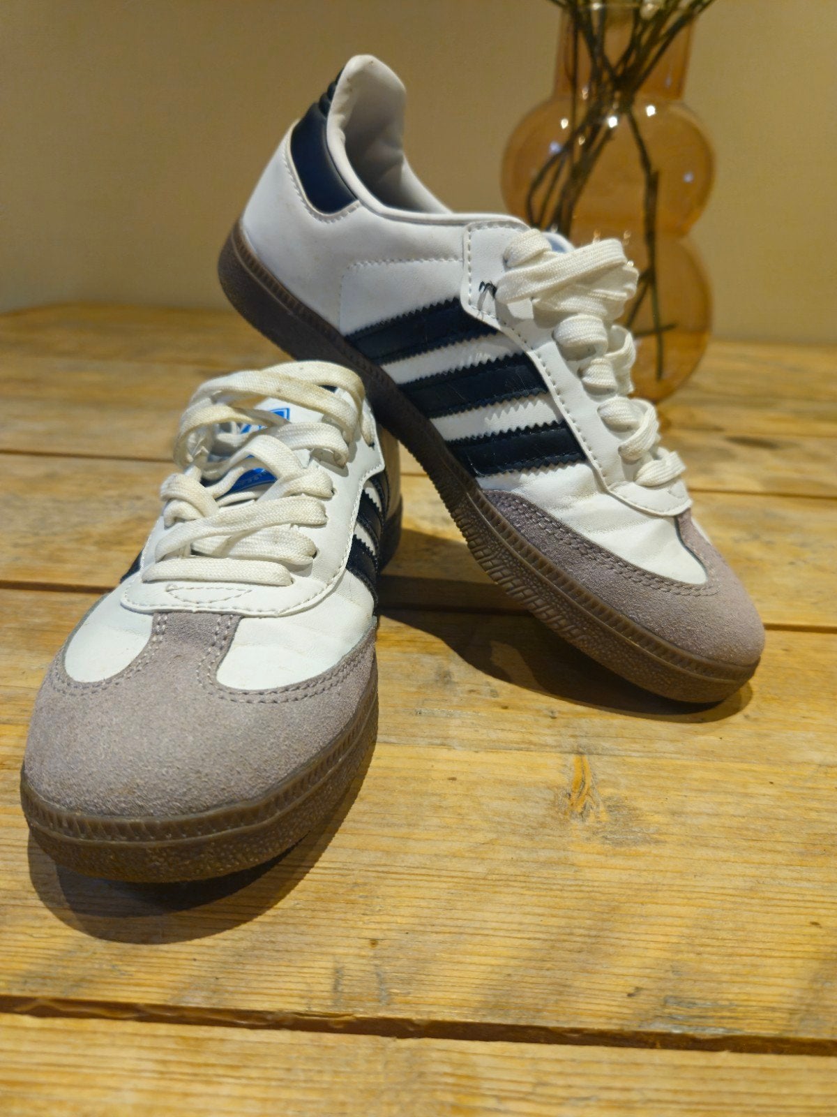 Adidas Samba OG Sneakers - Wit / Zwart - Maat 38, Ophalen of Verzenden, Wit, Sneakers