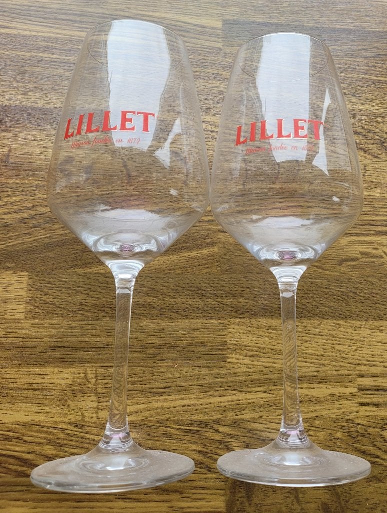 Set van 2 aperitiefglazen "LILLET”., Ophalen of Verzenden, Nieuw