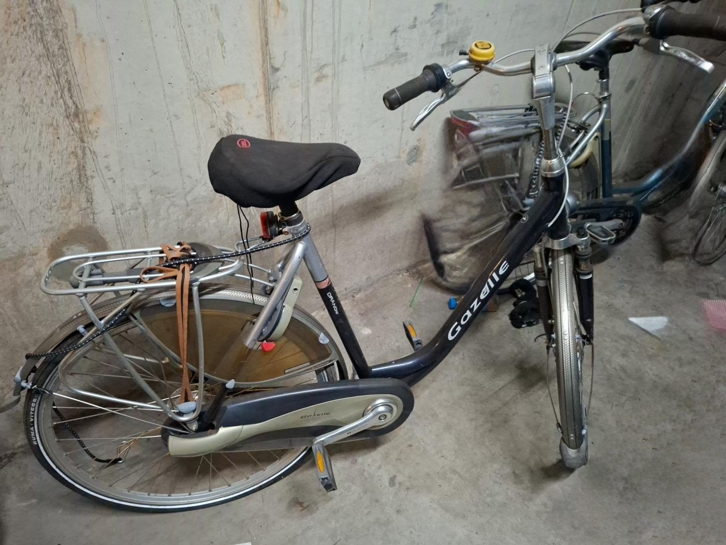 gazelle dames  fiets, Fietsen en Brommers, Fietsen | Dames | Damesfietsen, Ophalen, Gebruikt, Velgrem, Gazelle