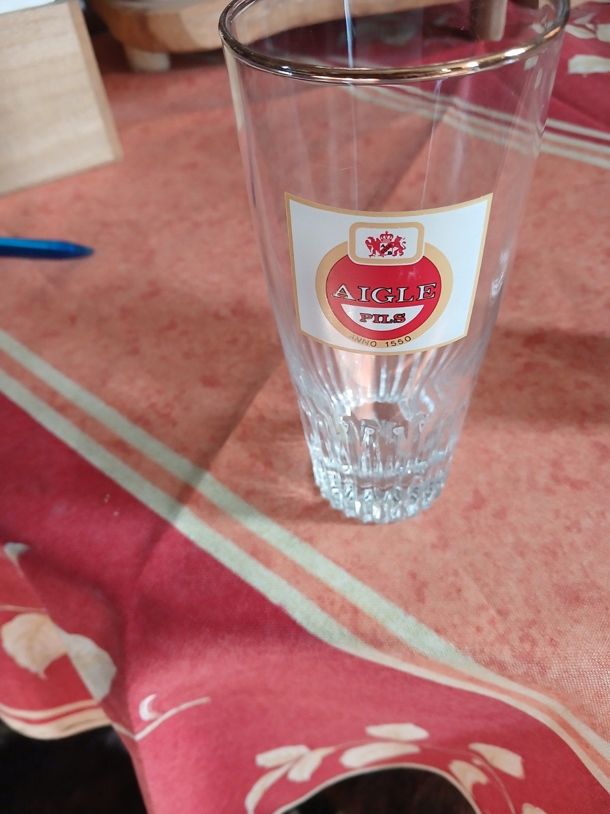1 glas aigle pils, Verzamelen, Ophalen