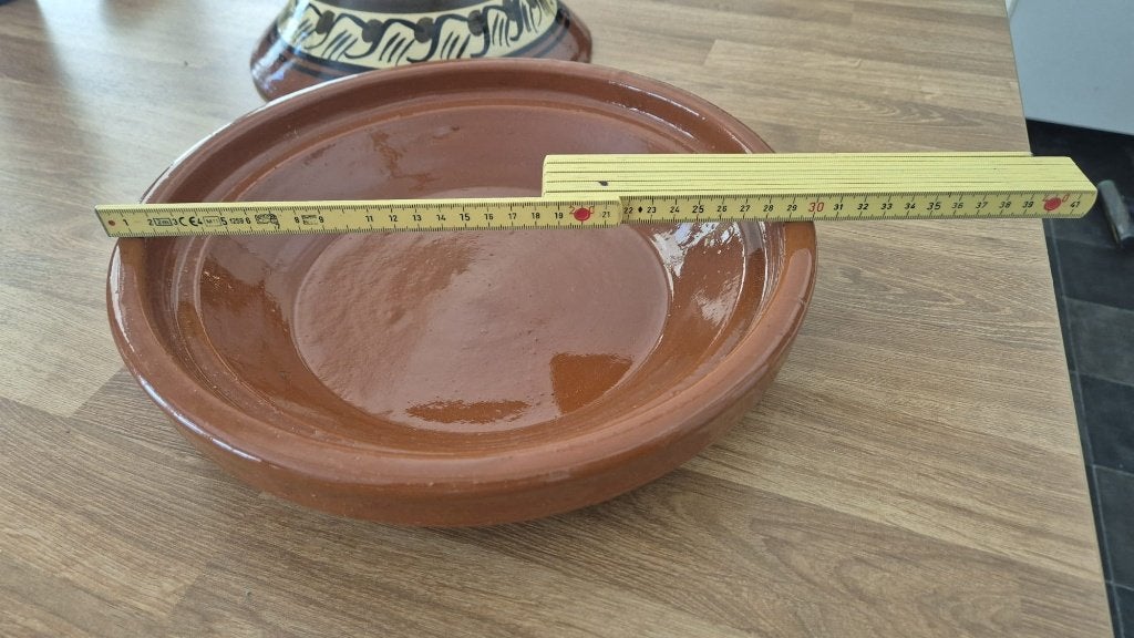 Tagine marocain en terre cuite décorée, Maison & Meubles, Cuisine | Casseroles & Poêles, Neuf, Tajine, Autres matériaux, Enlèvement