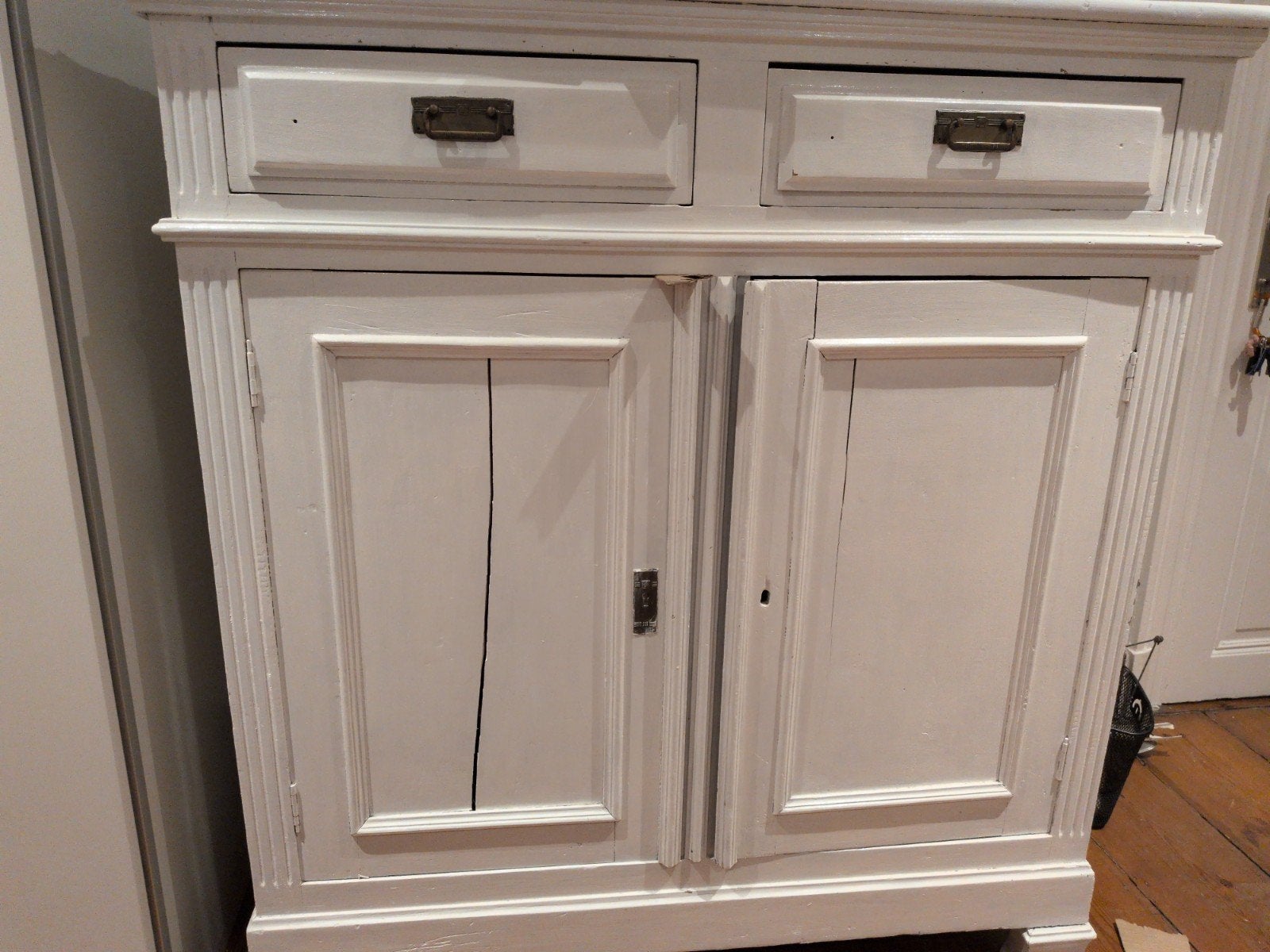 witte kast, Ophalen, Gebruikt, 50 tot 75 cm, 100 tot 150 cm