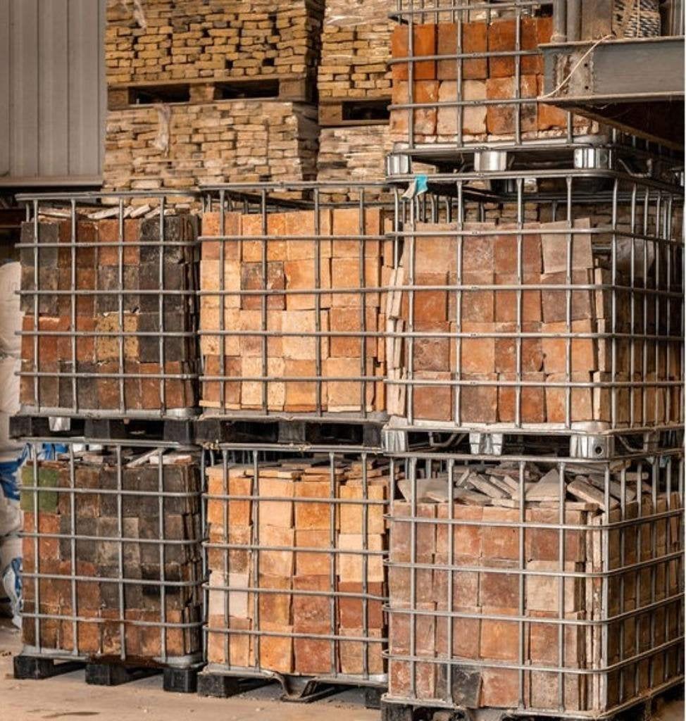 Oude vloertegels - Antieke plavuizen - Estrikken - 4.500M2!, Doe-het-zelf en Bouw, Ophalen, Overige materialen, Gebruikt, 20 tot 40 cm