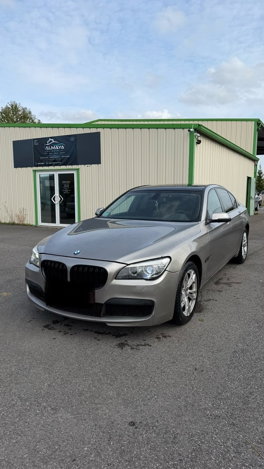 bmw 730 d -2009- 210000 km - 245 ch - papier belge, Autos, Cuir, Achat, 5 portes, 6 cylindres