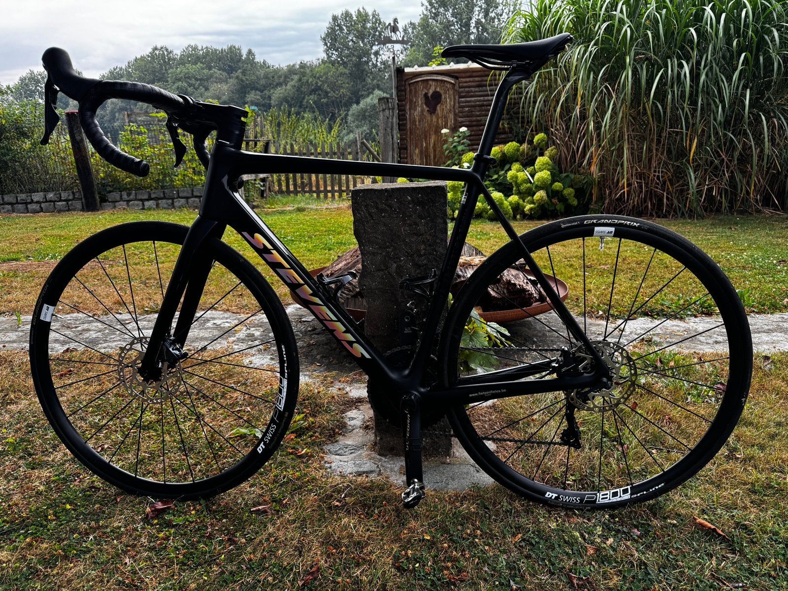 Stevens izoard pro disc maat 56, Fietsen en Brommers, Fietsen | Racefietsen, Ophalen, Zo goed als nieuw, Carbon, Schijfrem