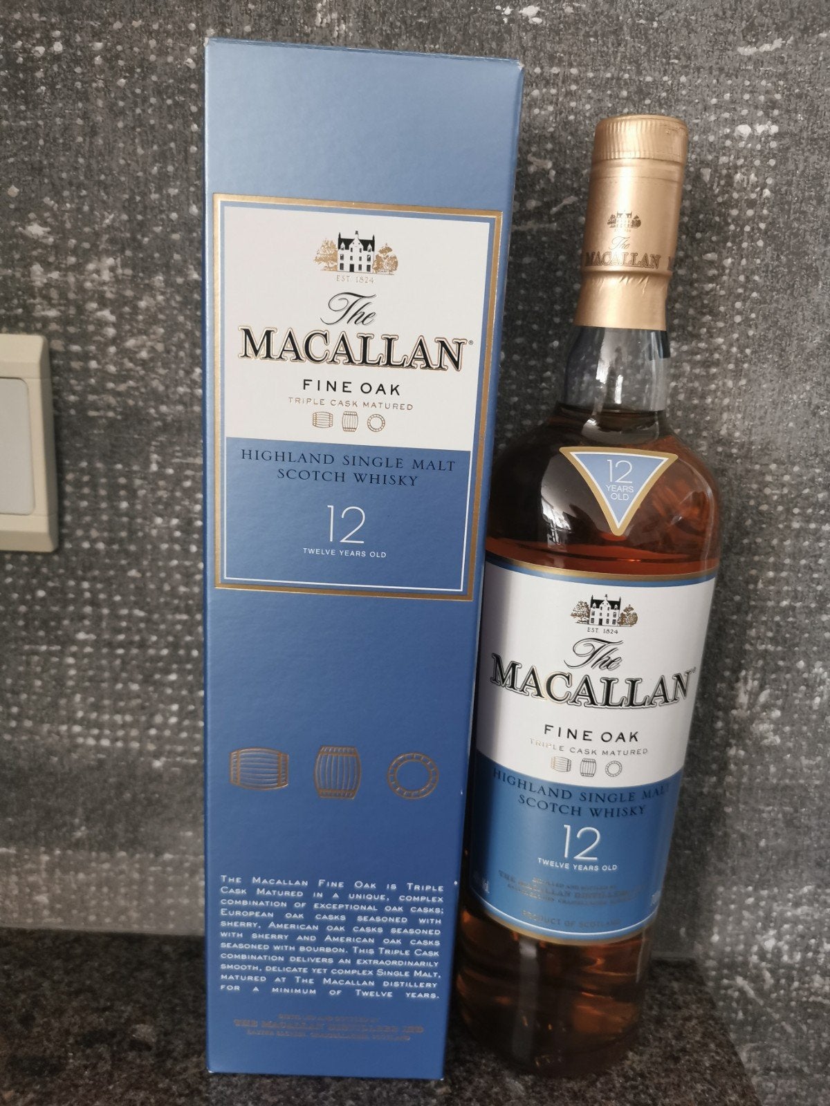 Macallan Fine Oak 12 y, Verzamelen, Ophalen of Verzenden
