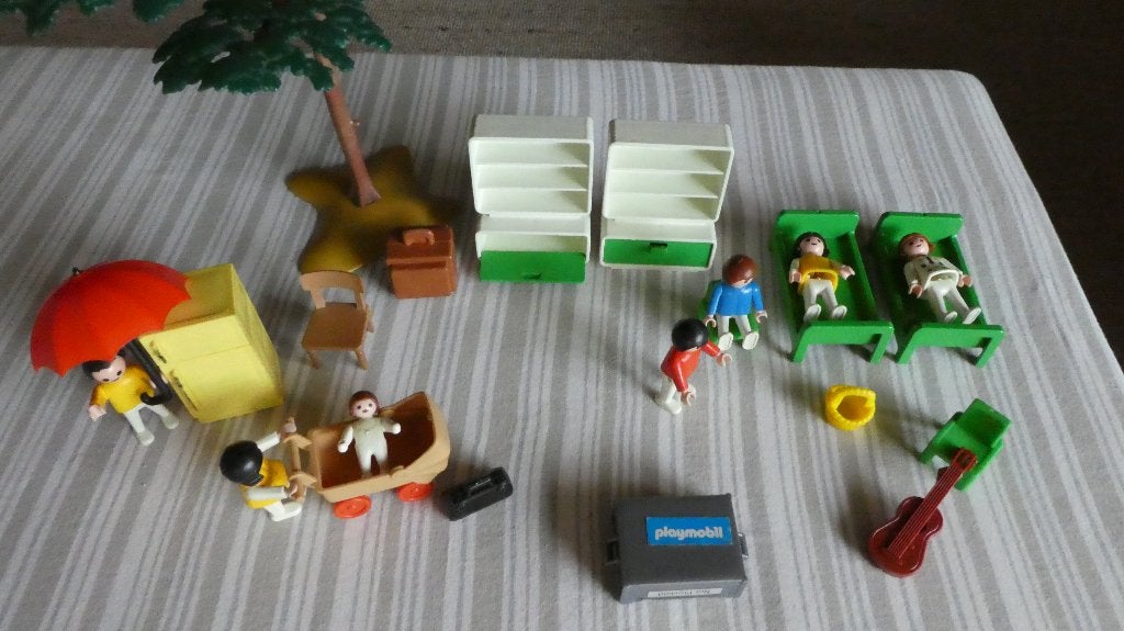 Lot Playmobil Vintage, Ophalen, Gebruikt, Losse onderdelen, Figuren