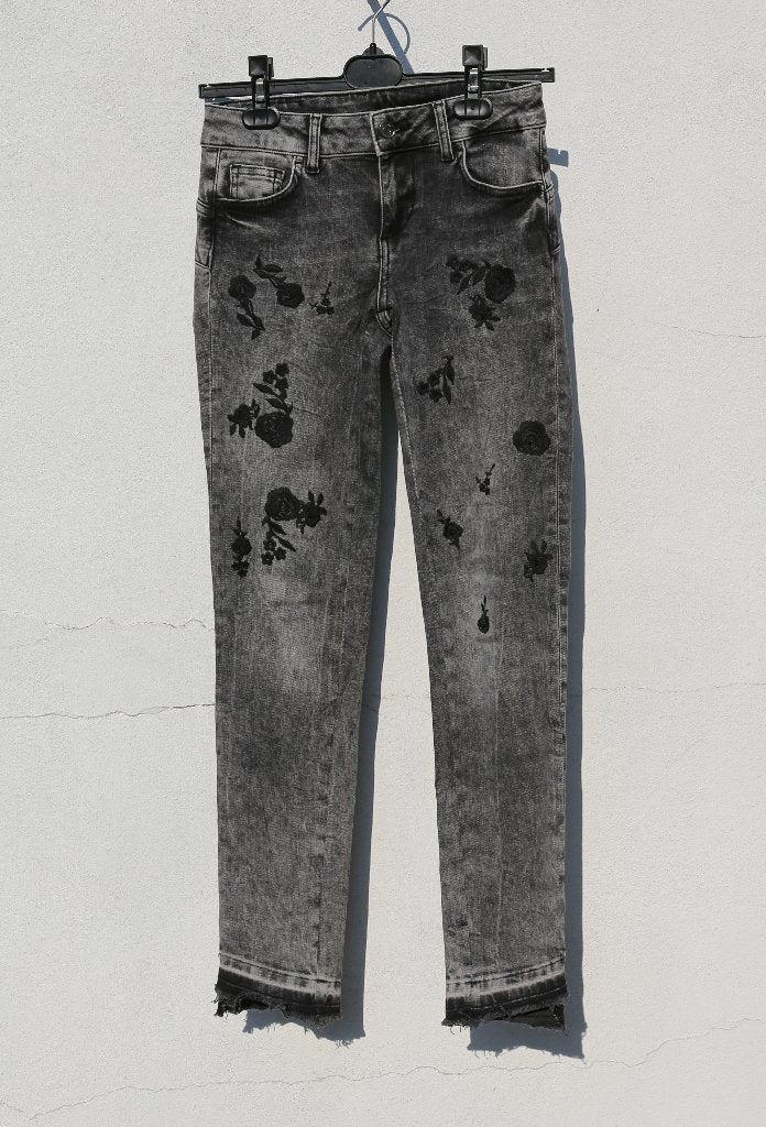 Liu Jo zwarte jeans - Maat S, Liu Jo, Zwart, Ophalen of Verzenden, Zo goed als nieuw