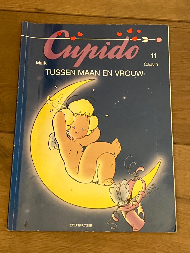 Cupido - 11 - Tussen maan en vrouw, Boeken, Stripverhalen, Eén stripboek, Ophalen of Verzenden, Gelezen