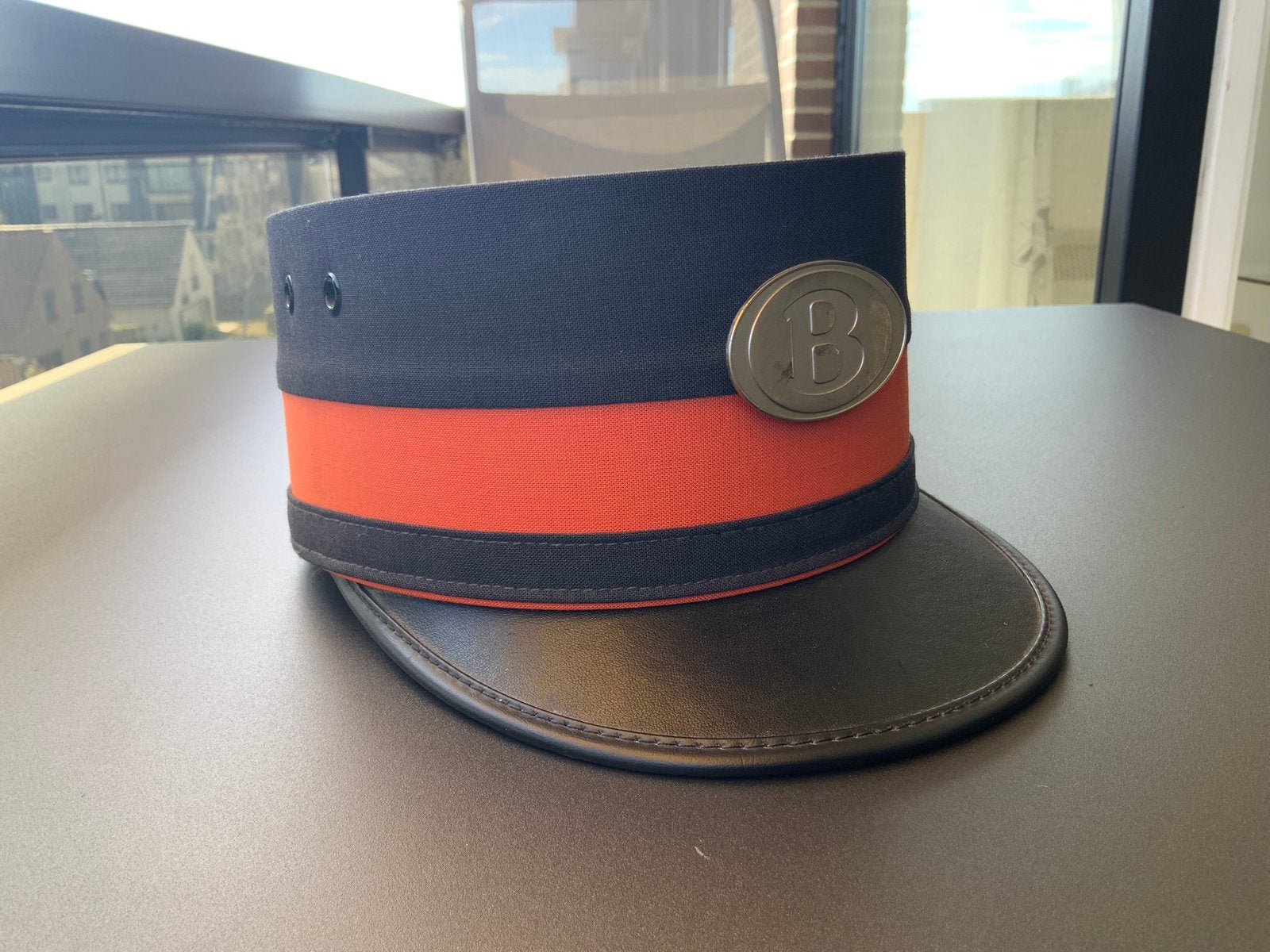 Kepi SNCB/NMBS - Officieel model van Olivier Strelli (2015), Ophalen of Verzenden, Gedragen, 57 cm (M, 7⅛ inch) of minder, Pet