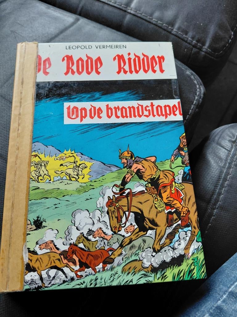 De Rode Ridder Op de brandstapel, Fiction, Leopold Vermeiren., Enlèvement, Utilisé