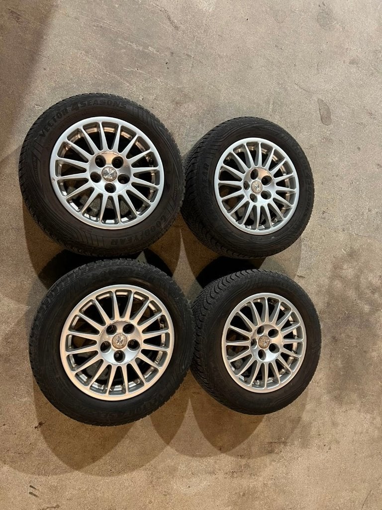 4 JANTES OZ RACING 15"  – BMW Z3 E36 E46 – 5x120 – ET35, Ophalen, Gebruikt, 15 inch, Velg(en)