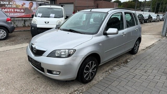 Mazda 2 1400 Benzine AUTOMAAT! Laatste Keuring Blanco!, Autos, Argent ou Gris, Achat, 5 portes, Berline