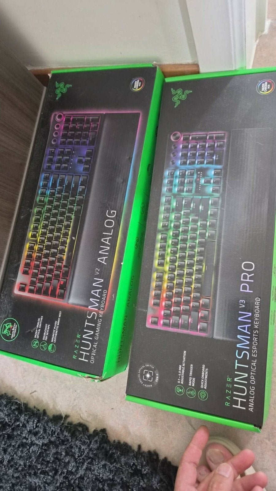 Razer Huntsman V3 PRO and Razer Huntsman V2 analog, Ophalen of Verzenden