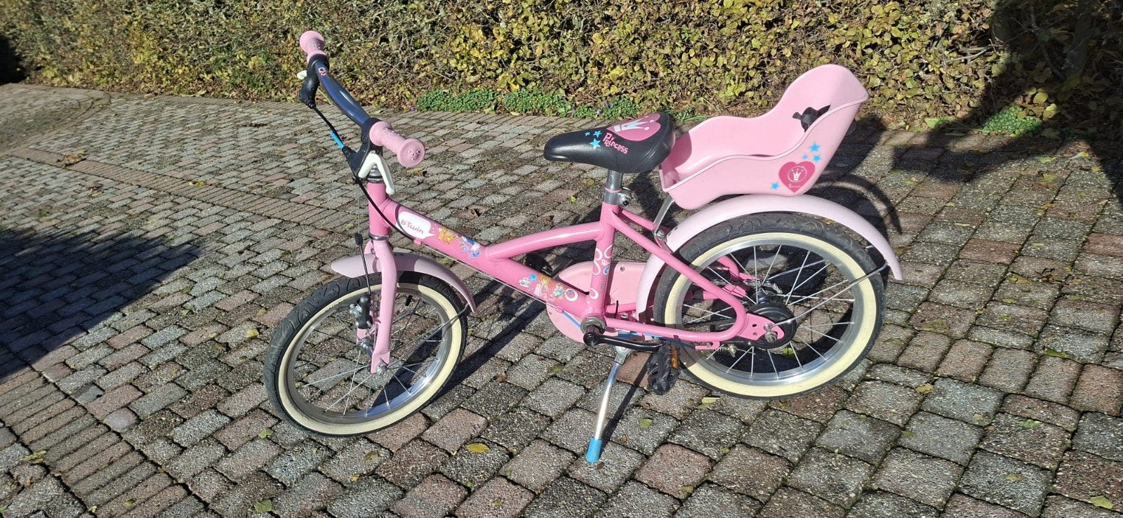 kinderfiets 16 inch., Ophalen, Zo goed als nieuw, Velgrem, 16 tot 20 inch