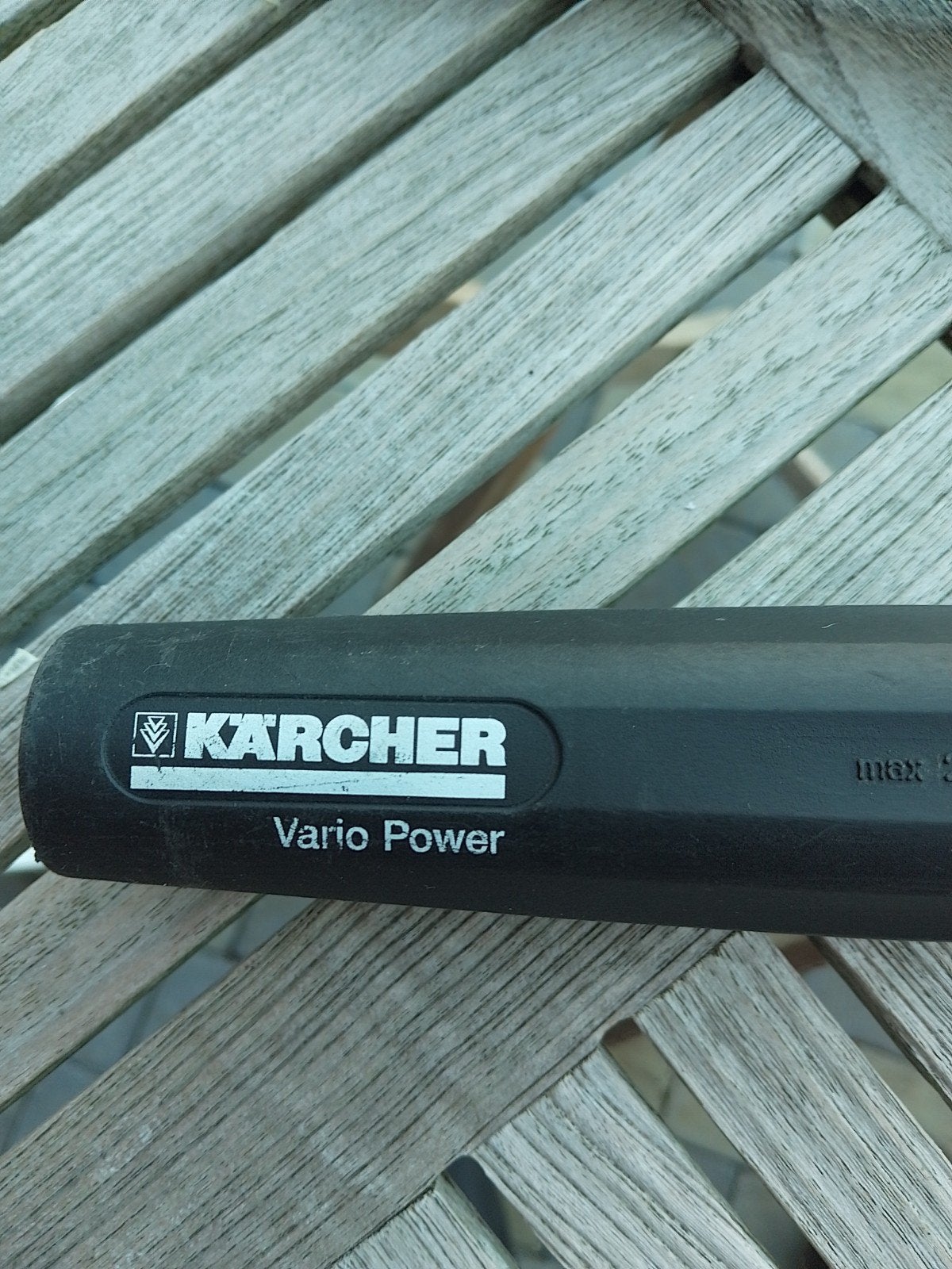 spuitlans Kärcher, Tuin en Terras, Hogedrukreinigers, Ophalen, Zo goed als nieuw, KARCHER, Met regelbare waterdruk