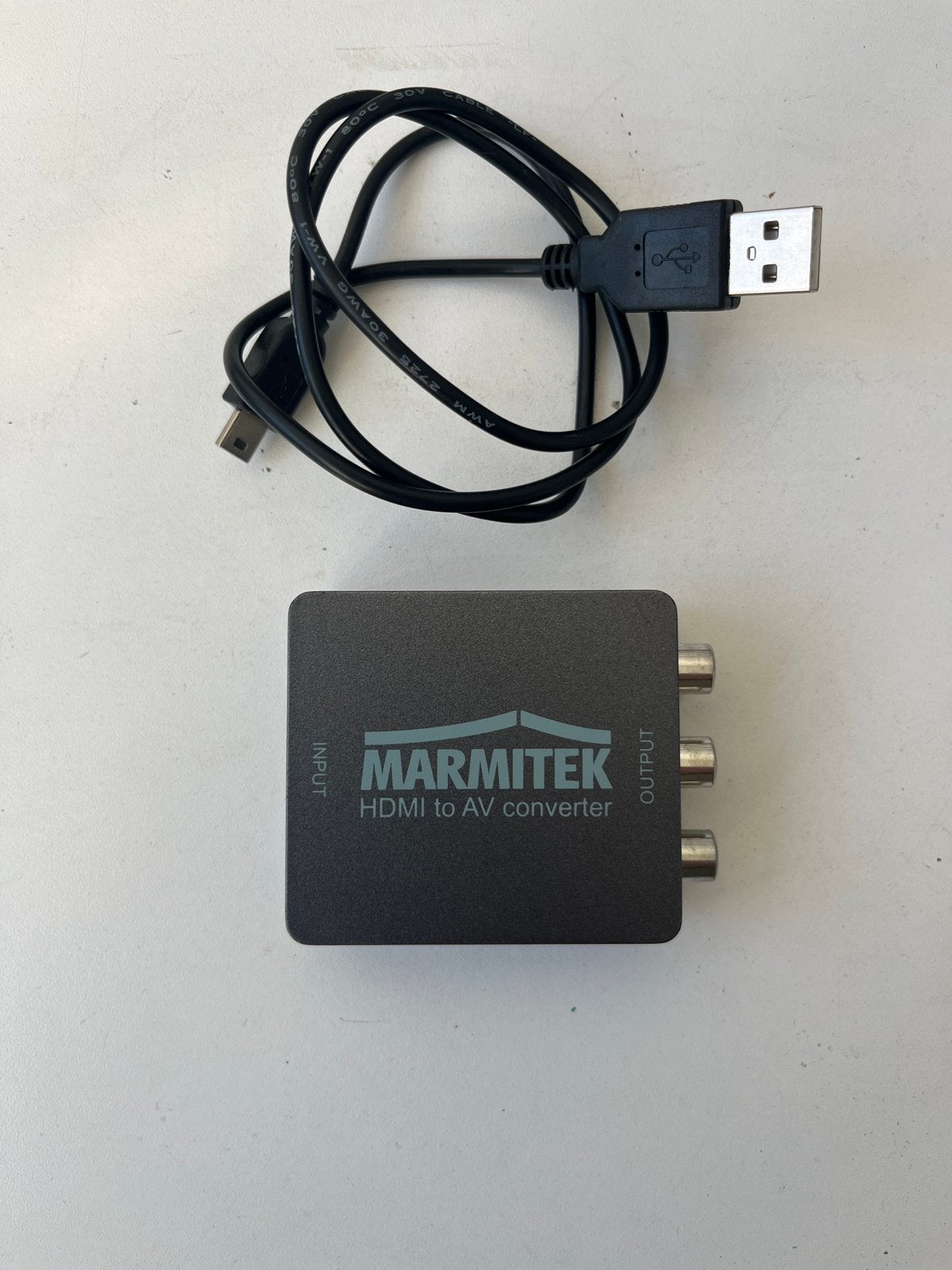 Convertisseur HDMI vers AV (Composite) - Marque Marmitek, Enlèvement ou Envoi