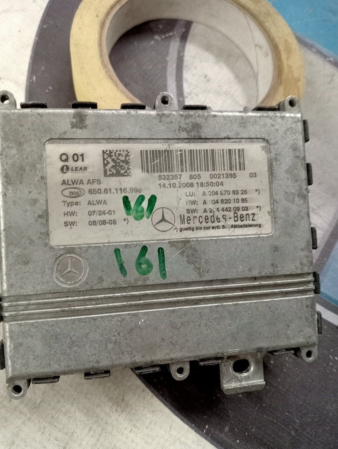 Mercede-s Ben-z Koplamp Ballast Control Module 6506111699c, Utilisé, -, -, Enlèvement ou Envoi