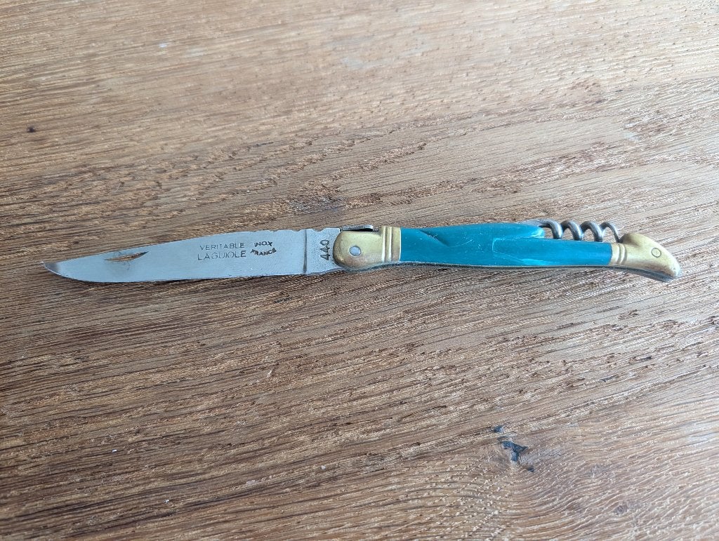 Zakmes laguiole, Caravans en Kamperen, Kampeergereedschap, Ophalen of Verzenden, Zo goed als nieuw