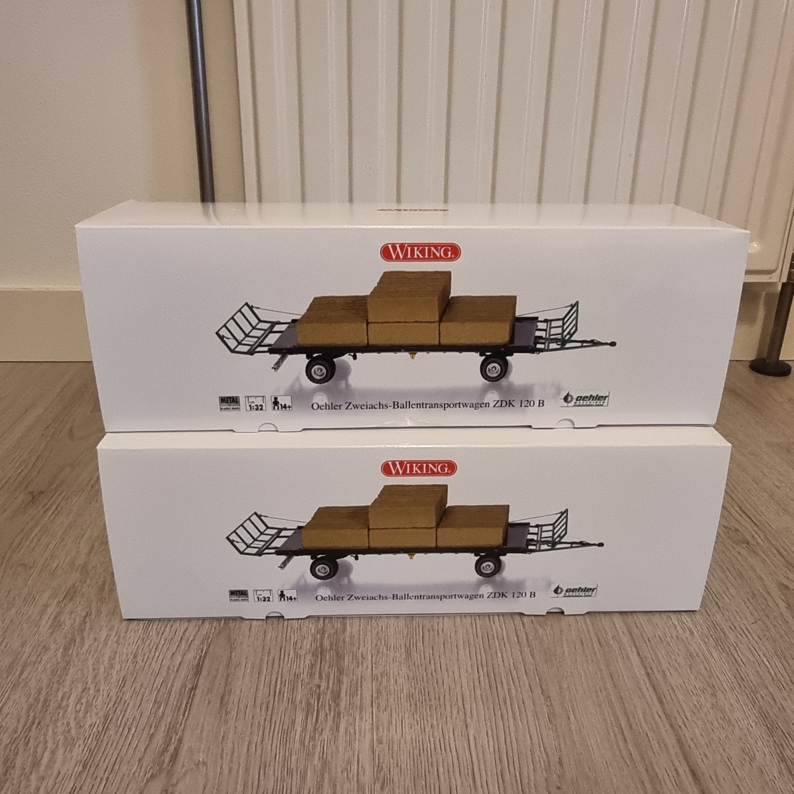 2 x Wiking Oehler ZDK 120 V, Enlèvement ou Envoi, Neuf, Tracteur et Agriculture, Autres marques
