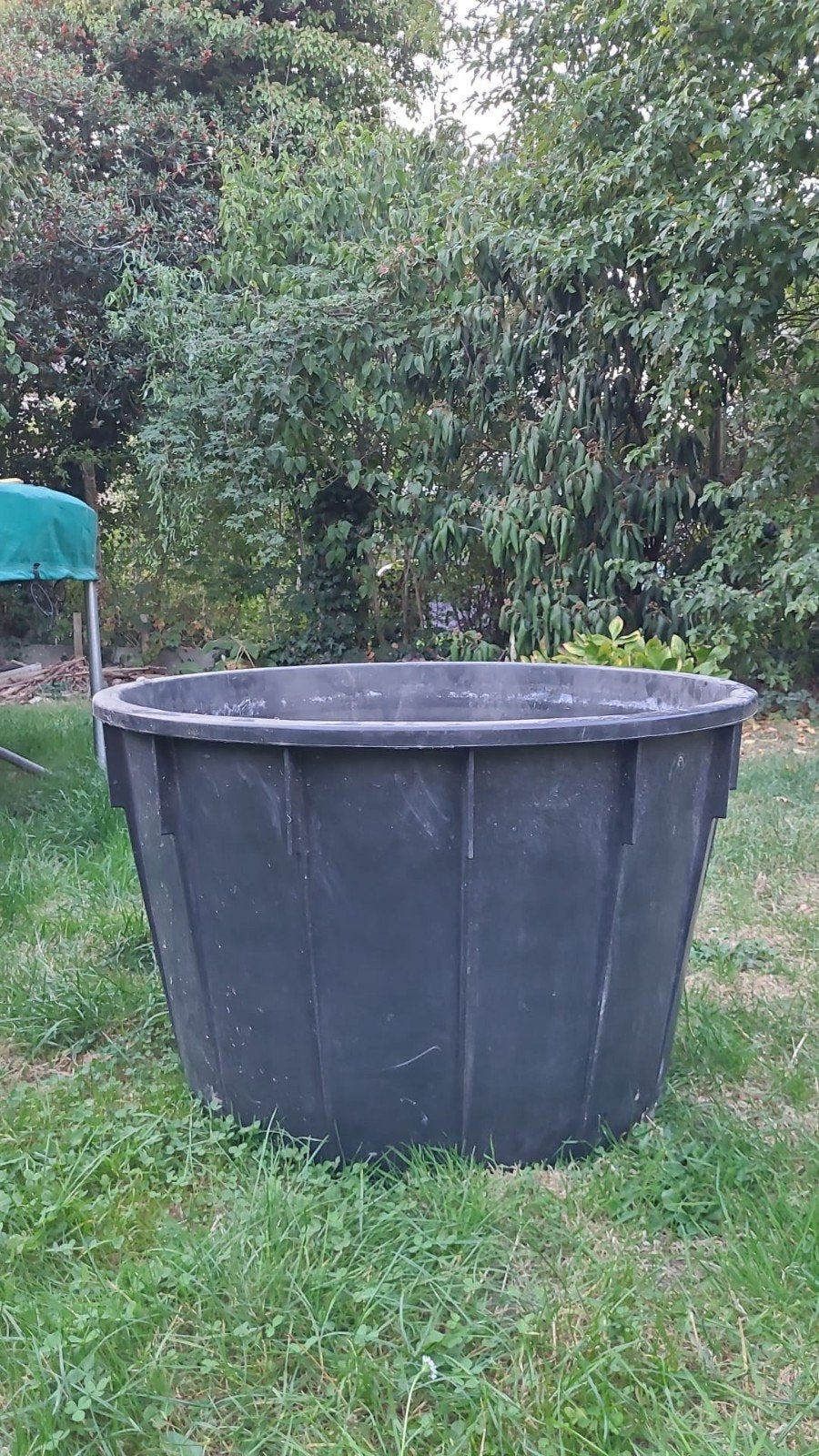 vijverbak polyethyleen, Ophalen