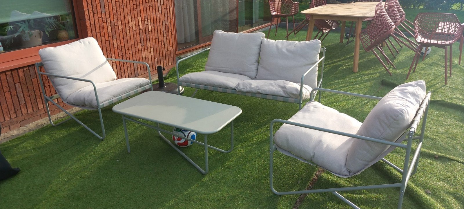 tuinset, Tuin en Terras, Ophalen, 4 zitplaatsen, Tuinset