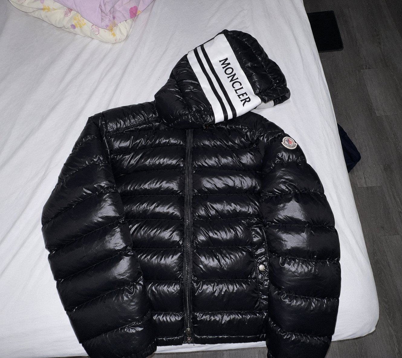Moncler winterjas, Kleding | Heren, Ophalen, Nieuw, Maat 46 (S) of kleiner, Zwart