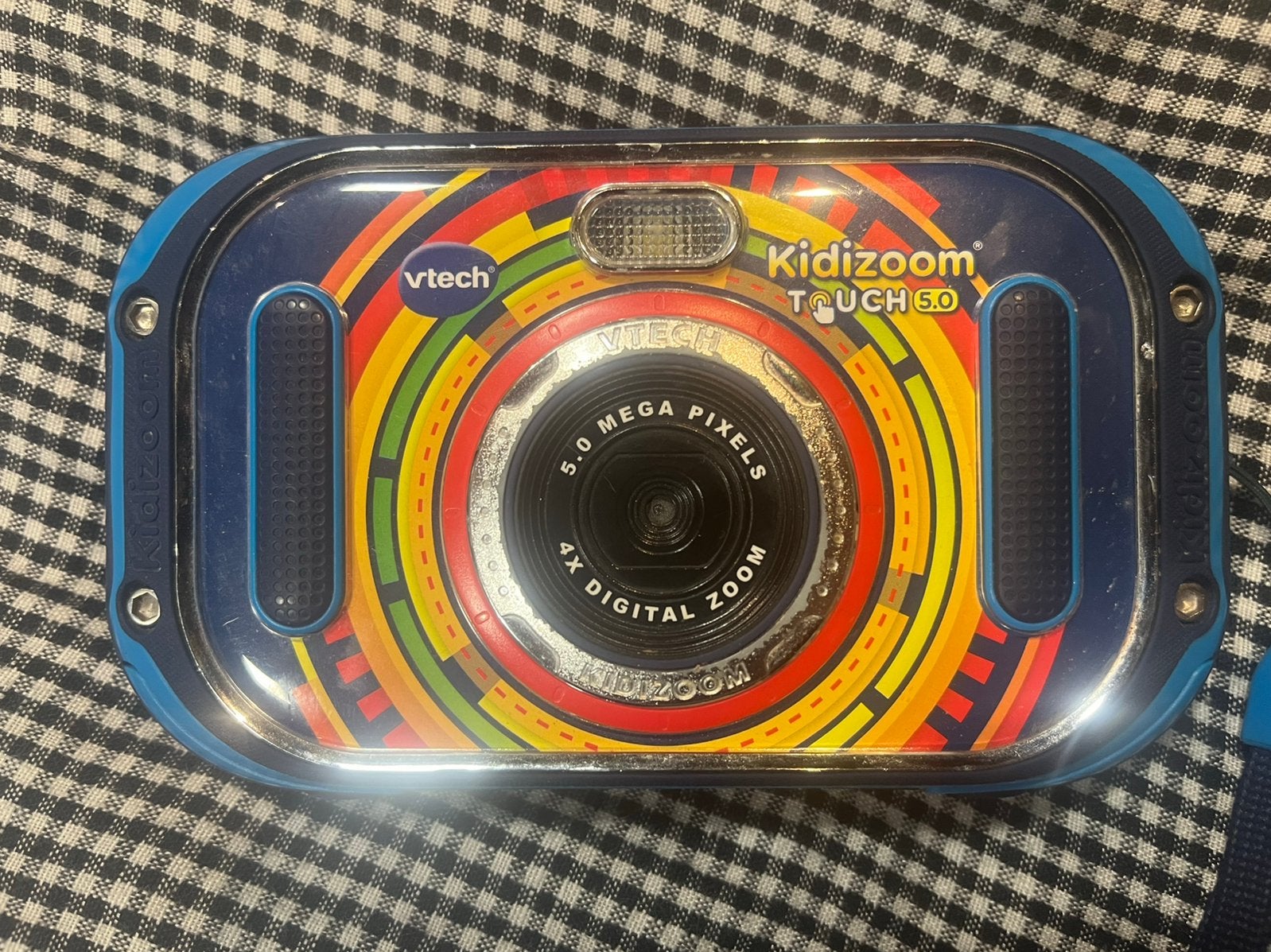 VTech - KidiZoom Fun Blue, digitale camera voor kinderen, Audio, Tv en Foto, Ophalen of Verzenden, Gebruikt