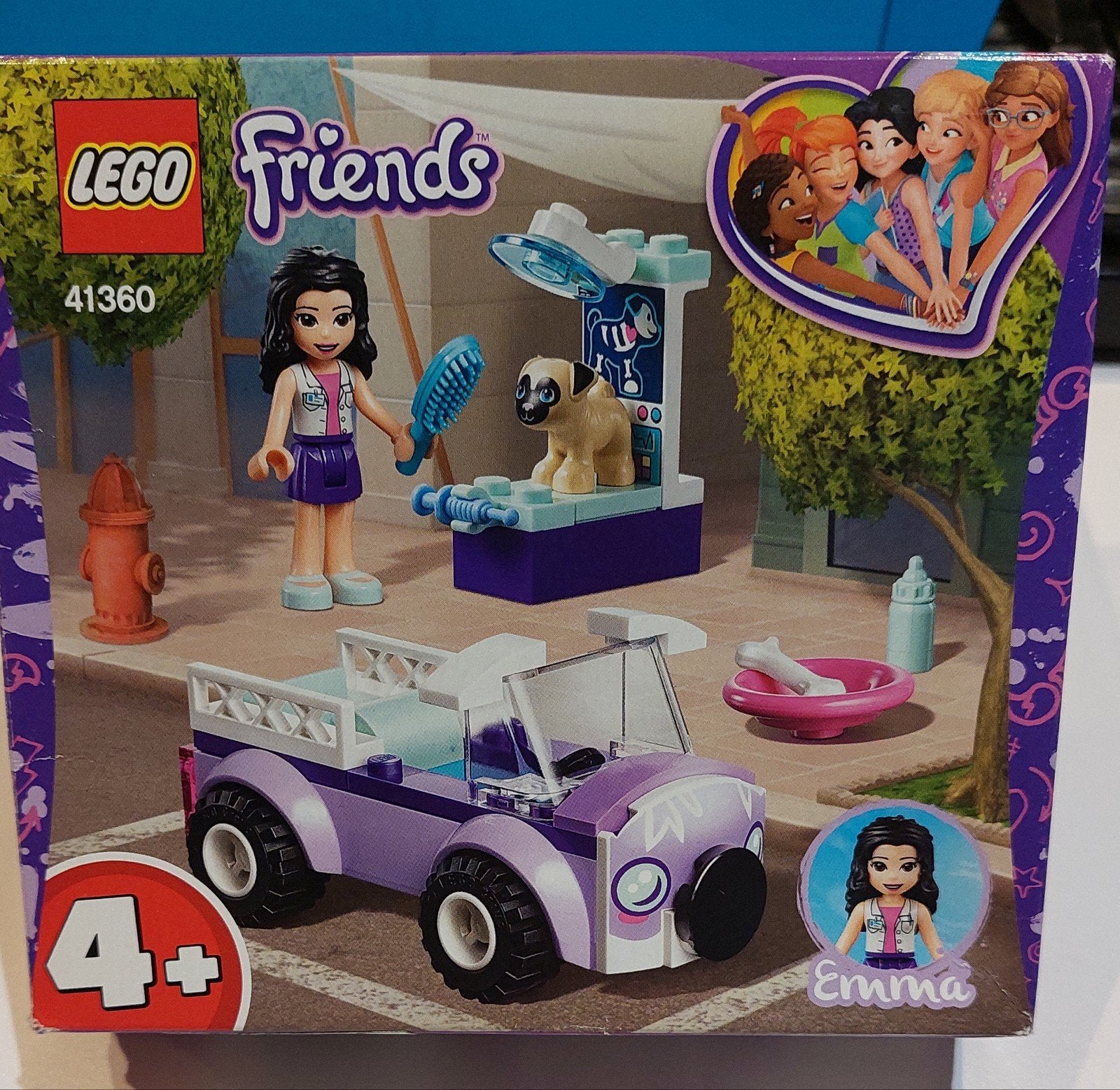 Lego Friends 41360 Emma's Mobiele dierenkliniek, Ophalen, Lego, Friends, Zo goed als nieuw