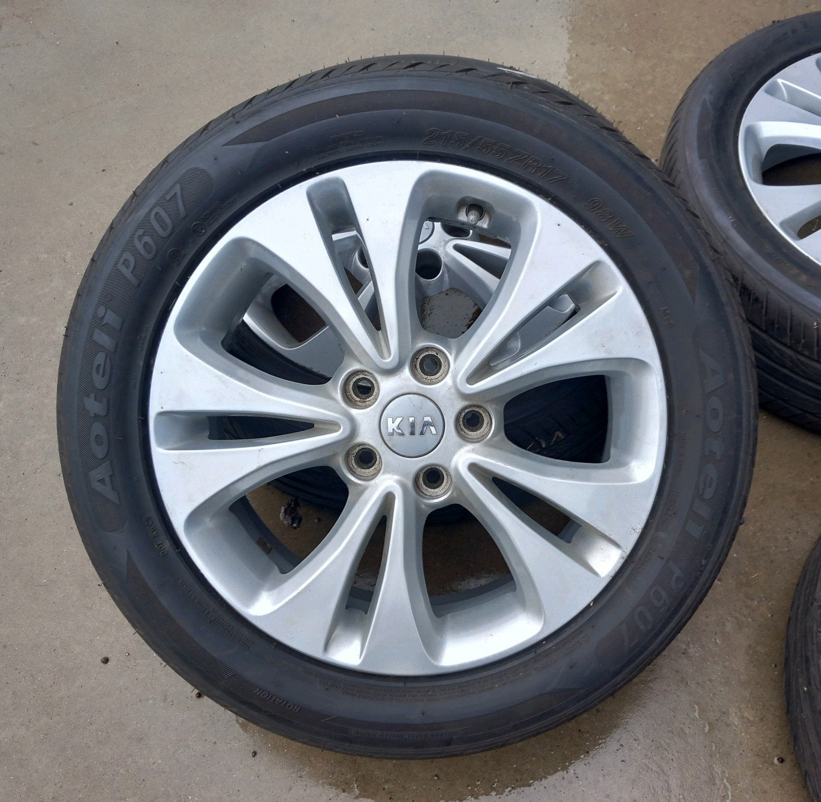 Zomerbanden velgen alu Kia Soul 17inch 5x114 Et51 6mm 🚖, Auto diversen, Tuning en Styling, Ophalen