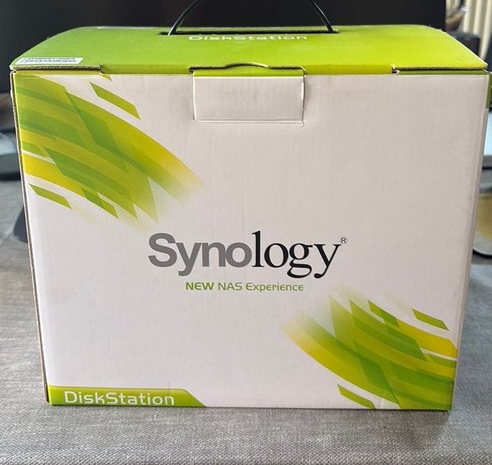 Synology DiskStation DS213j met 2x 1TB HDD, Computers en Software, NAS, Ophalen, Gebruikt