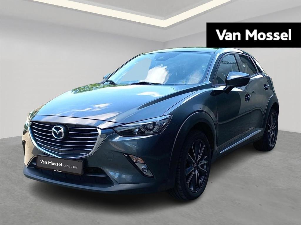 Mazda CX-3 2.0 SKYACTIV-G 88kW Aut. Ginza (automatique), Argent ou Gris, 625 kg, Euro 6, Entreprise