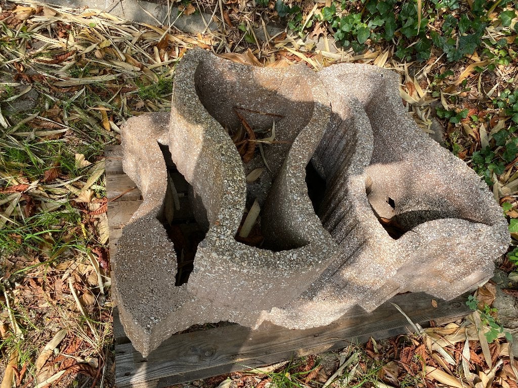 betonne bloembakken gratis, Tuin en Terras, Ophalen