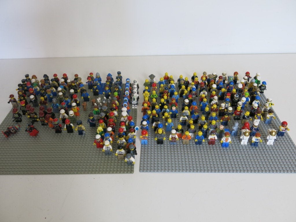 232 figues Lego Mini, Enlèvement ou Envoi, Utilisé, Lego