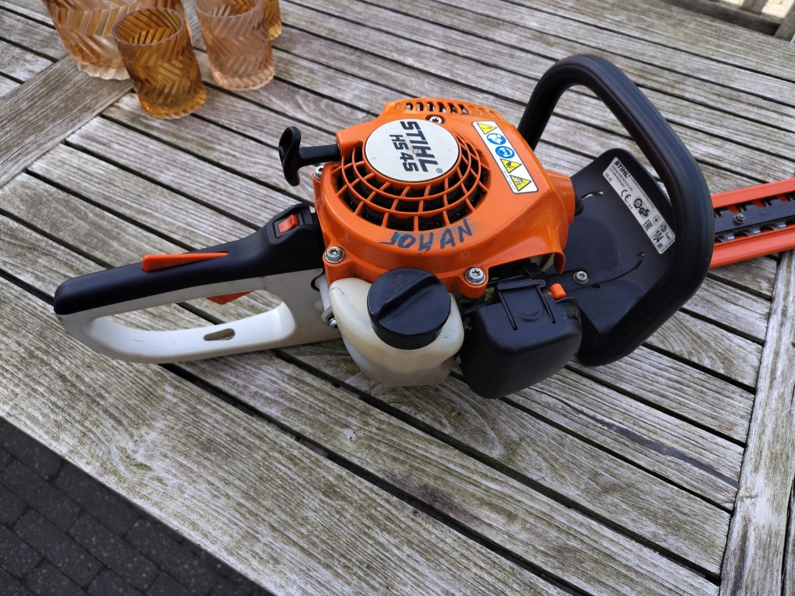 Stihl hs45, Enlèvement, Utilisé, Essence, Stihl hs45