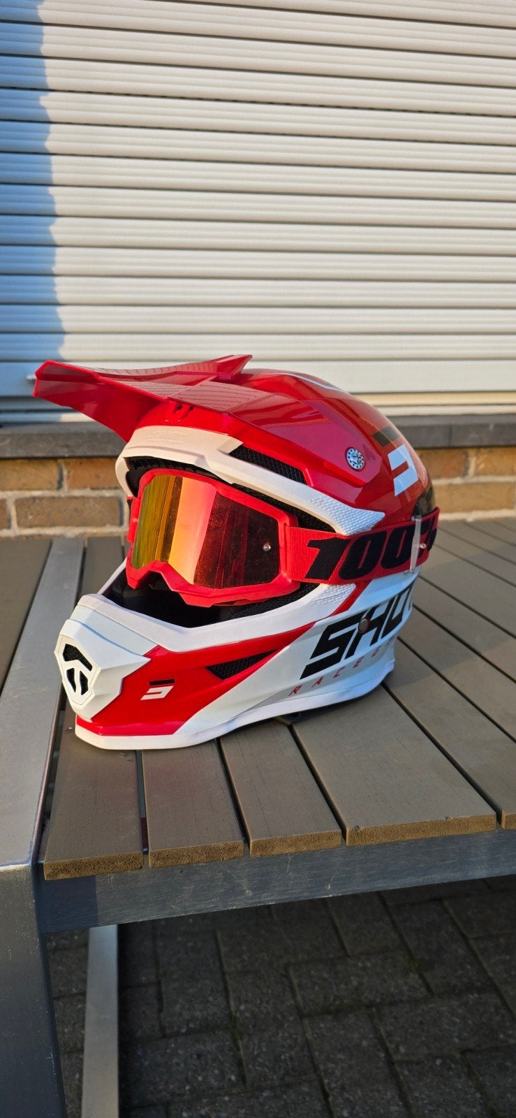 Shot crosshelm, Motoren, Kleding | Motorhelmen, Ophalen