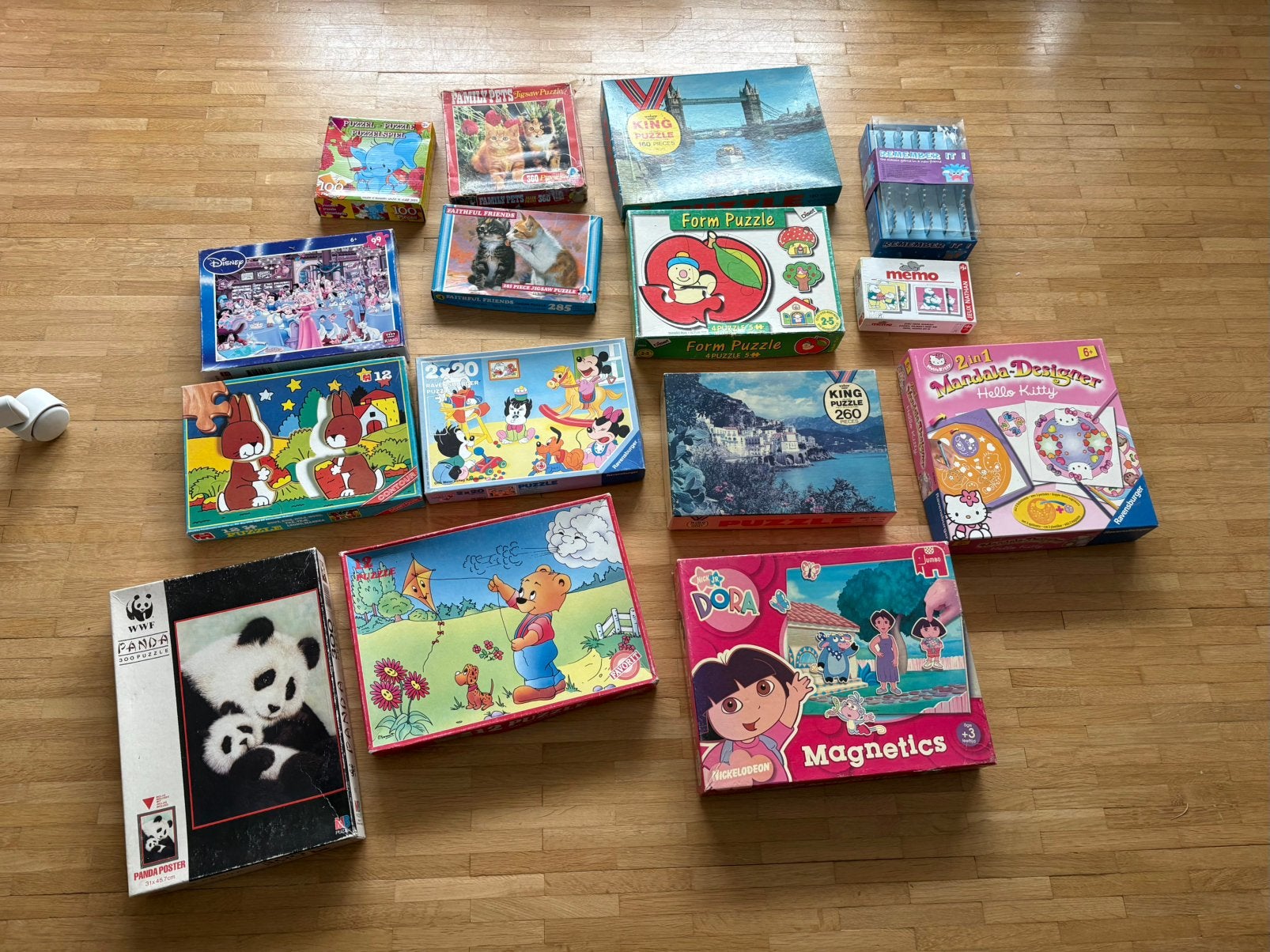 Lot puzzels/spelletjes, Ophalen of Verzenden