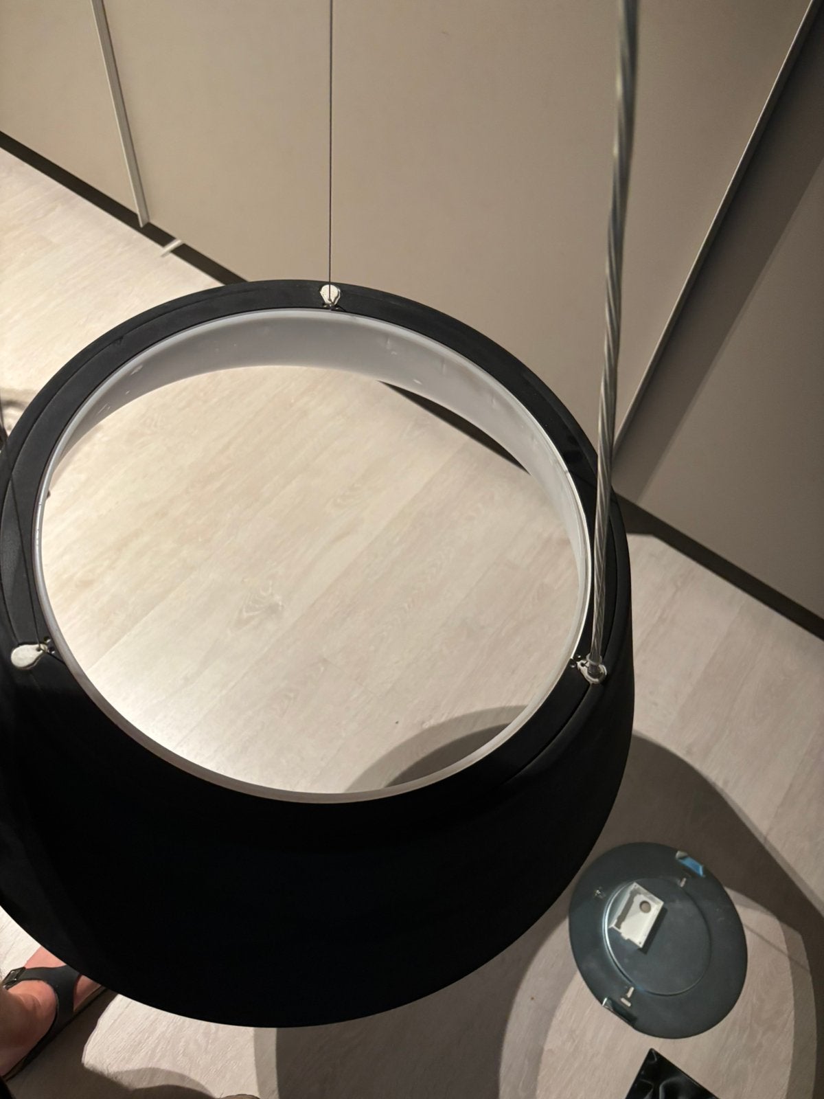 Luminaire suspendu CIELO, Maison & Meubles, Lampes | Plafonniers, Enlèvement, Noir, Comme neuf